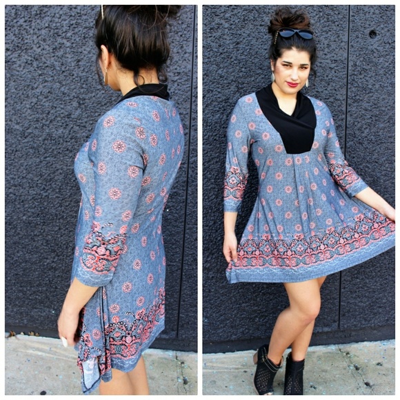 Relaxed tunic with print - Picture 5 of 5